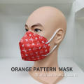 Visage de masque KN95 pour hommes 4 plis